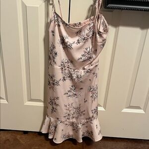 Express Pink Floral Dress